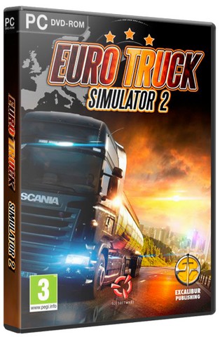 Euro Truck Simulator 2 [v 1.30.2.9s + 56 DLC] (2013) PC